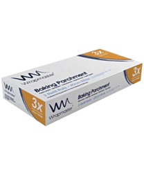 3 x 45cm x 50m Wrapmaster 18" Baking Parchment Refill