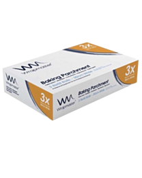3 x 30cm x 50m Wrapmaster 12" Baking Parchment Refill