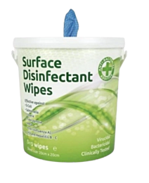 500 x Antibacterial Disinfectant Surface Wipes BS EN 14476 - 500