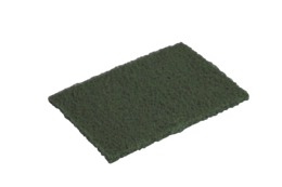 10 x 9 x 6" Heavy Weight Grade Green Scourer Pads
