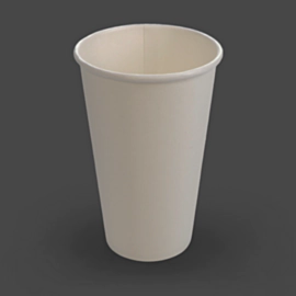 1000 x 16oz White Single Wall Paper Cups for Hot Drinks 1000 x 16oz White Single Wall Paper Cups for Hot Drinks