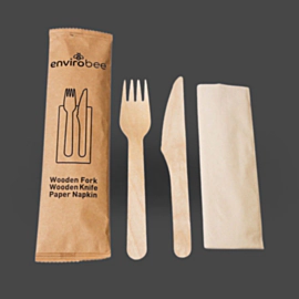 250 x Wooden 3in1 Meal Kit 