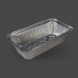 500 x No. 6A Aluminium Foil Containers - 510ml Foil Trays 500 x No. 6A Aluminium Foil Containers - 510ml Foil Trays