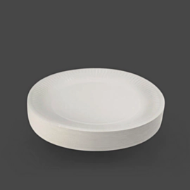 1000 x Disposable Paper Plates 6 inch