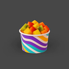 300 x 2 Scoop Ice Cream Tub 6oz 300 x 2 Scoop Ice Cream Tub 6oz