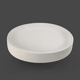 1000 x Disposable Paper Plates 7 inch