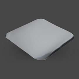 200 x Cardboard Flat Lids for 9 x 9 inch Foil Container Trays