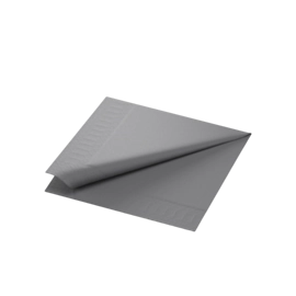 1000 x 40 x 40cm Grey Tissue Paper Napkin 3ply