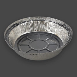 400 x No. 12 Round Aluminium Foil Containers - 18.5cm Foil Trays 400 x No. 12 Round Aluminium Foil Containers - 18.5cm Foil Trays