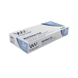 3 x 45cm x 90m Wrapmaster 18" Aluminium Foil Refill Recyclable 3 x 45cm x 90m Wrapmaster 18" Aluminium Foil Refill Recyclable