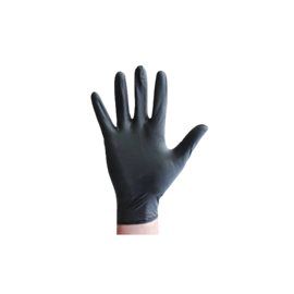 1 x Medium Nitrile Black Gloves Powder Free 1 x Medium Nitrile Black Gloves Powder Free