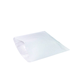 1000 x 7 x 7" White Greaseproof Unstrung Paper Bags