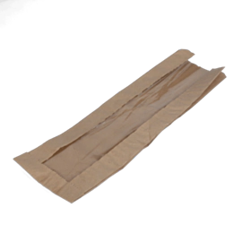 1000 x 4 x 6 x 14" Brown Bag with Window