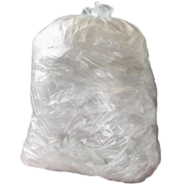200 x 10kg Refuse Bin Bag Clear Recyclable