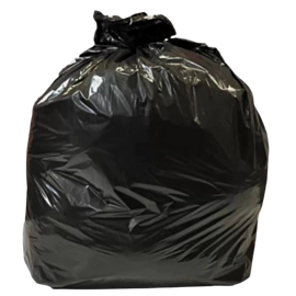200 x 18x32x38" Black Heavy Duty 20Kg Rating Refuse Sack