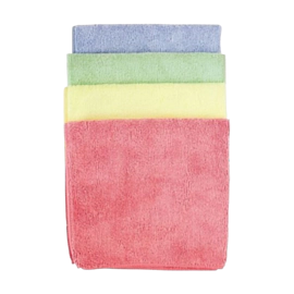 10 x Green Microfibre Cloth