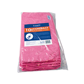 10 x Red Microfibre Cloth