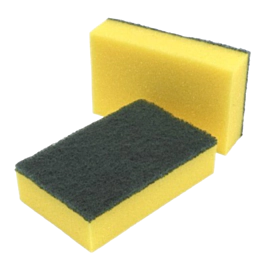 10 x 14 x 9 x 3.3cm Hand Sponge Scourer Pads