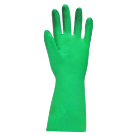 1 x Small Pair Green Nitrile Gloves