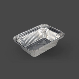 1000 x No. 1 Aluminium Foil Containers - 175ml Foil Trays 1000 x No. 1 Aluminium Foil Containers - 175ml Foil Trays