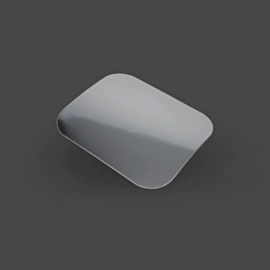 1000 x Cardboard Flat Lids for No. 2 Foil Container Trays 1000 x Cardboard Flat Lids for No. 2 Foil Container Trays