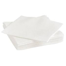 White Cocktail Napkin 2ply 23cm