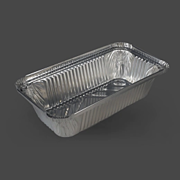 500 x No. 6A Aluminium Foil Containers - 510ml Foil Trays