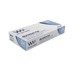 3 x 45cm x 90m Wrapmaster 18" Aluminium Foil Refill Recyclable