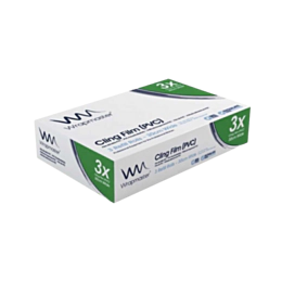 3 x 30cm x 300m Wrapmaster 12" Cling Film Refill