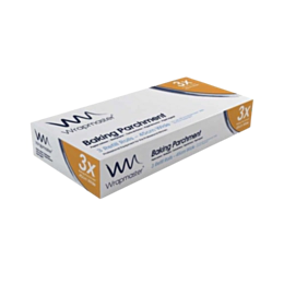 3 x 45cm x 50m Wrapmaster 18" Baking Parchment Refill