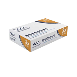 3 x 30cm x 50m Wrapmaster 12" Baking Parchment Refill