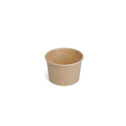 1000 x 4oz Kraft Paper Portion Pot