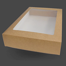 20 x Large Cardboard Platter and Insert for Serving Food 45.3 x 31.3 x 8.2cm