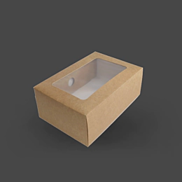 20 x Mini Cardboard Platter and Insert for Serving Food 22.3 x 15.5 x 7.8cm