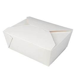 250 x 46oz No.8 White Food Takeaway Container Recyclable