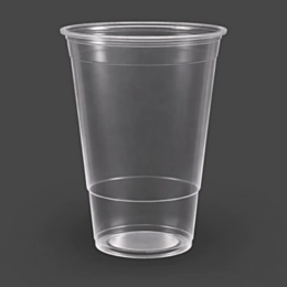1000 x UKCA Full Pint to Line Plastic Glasses Clear rPET Tumbler