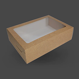 20 x Small Cardboard Platter and Insert for Serving Food 31 x 22.6 x 8.2cm