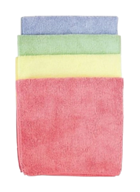 10 x Green Microfibre Cloth