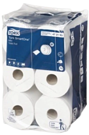 12 x Tork Smartone Mini White 2Ply Toilet Rolls 12 x Tork Smartone Mini White 2Ply Toilet Rolls