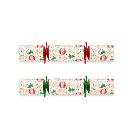 100 x 9" Festive Joy Christmas Crackers